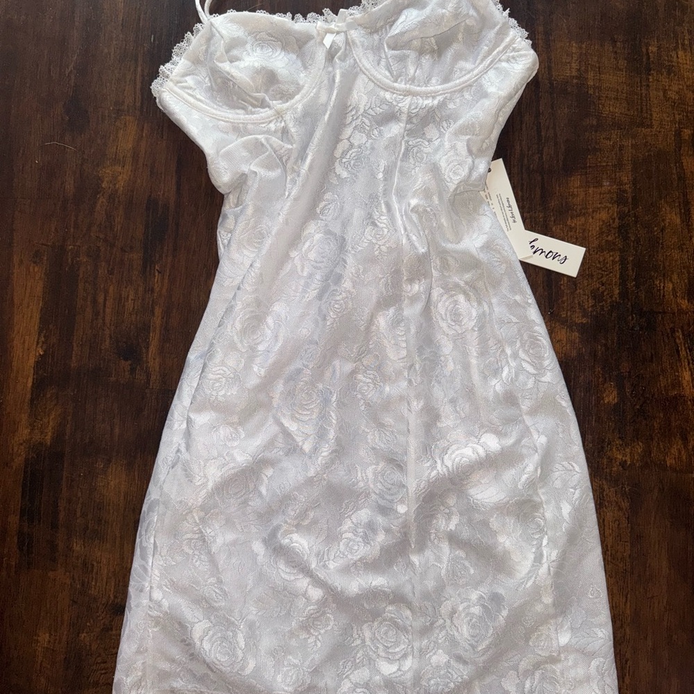For Love and Lemons white minidress  NWT